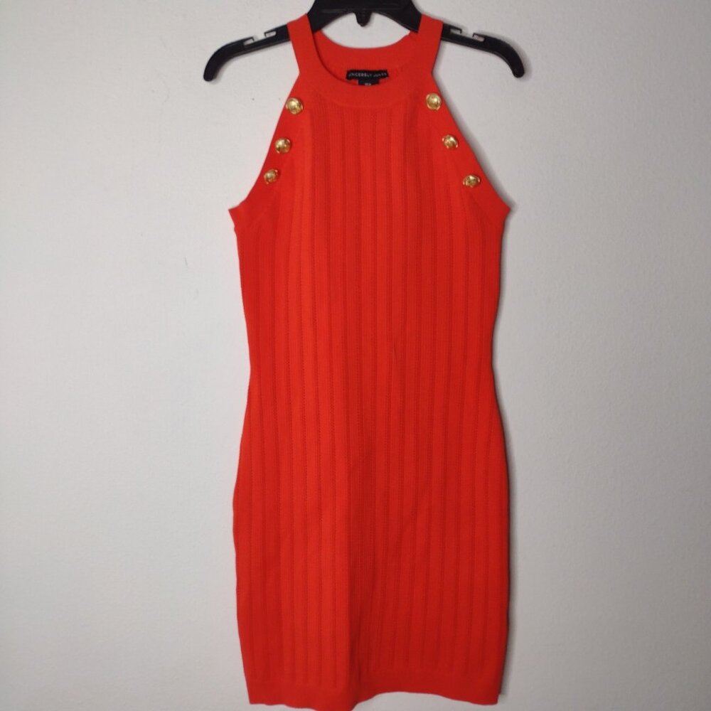 NWOT Sincerely Jules Women's Orange Dress Size Medium